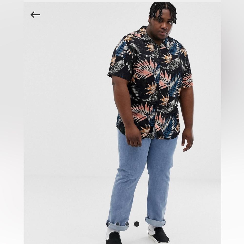 Floral print shirt